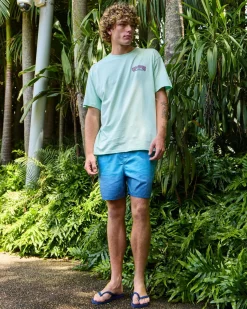 Tops & T-Shirts*Billabong 73 Arch Short Sleeve T-Shirt Mist Green