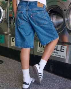 New 501® Mid Thigh Denim Shorts Women Denim|Bottoms
