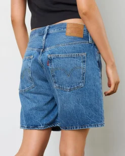 New 501® Mid Thigh Denim Shorts Women Denim|Bottoms