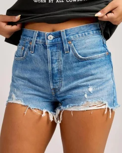 Hot 501® Original High-Rise Jean Shorts Women Denim|Bottoms