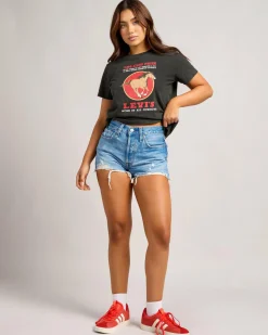 Hot 501® Original High-Rise Jean Shorts Women Denim|Bottoms