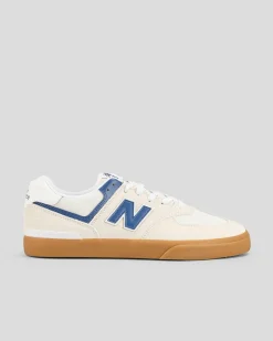 Sneakers*New Balance 574 Shoes Sea Salt/blue