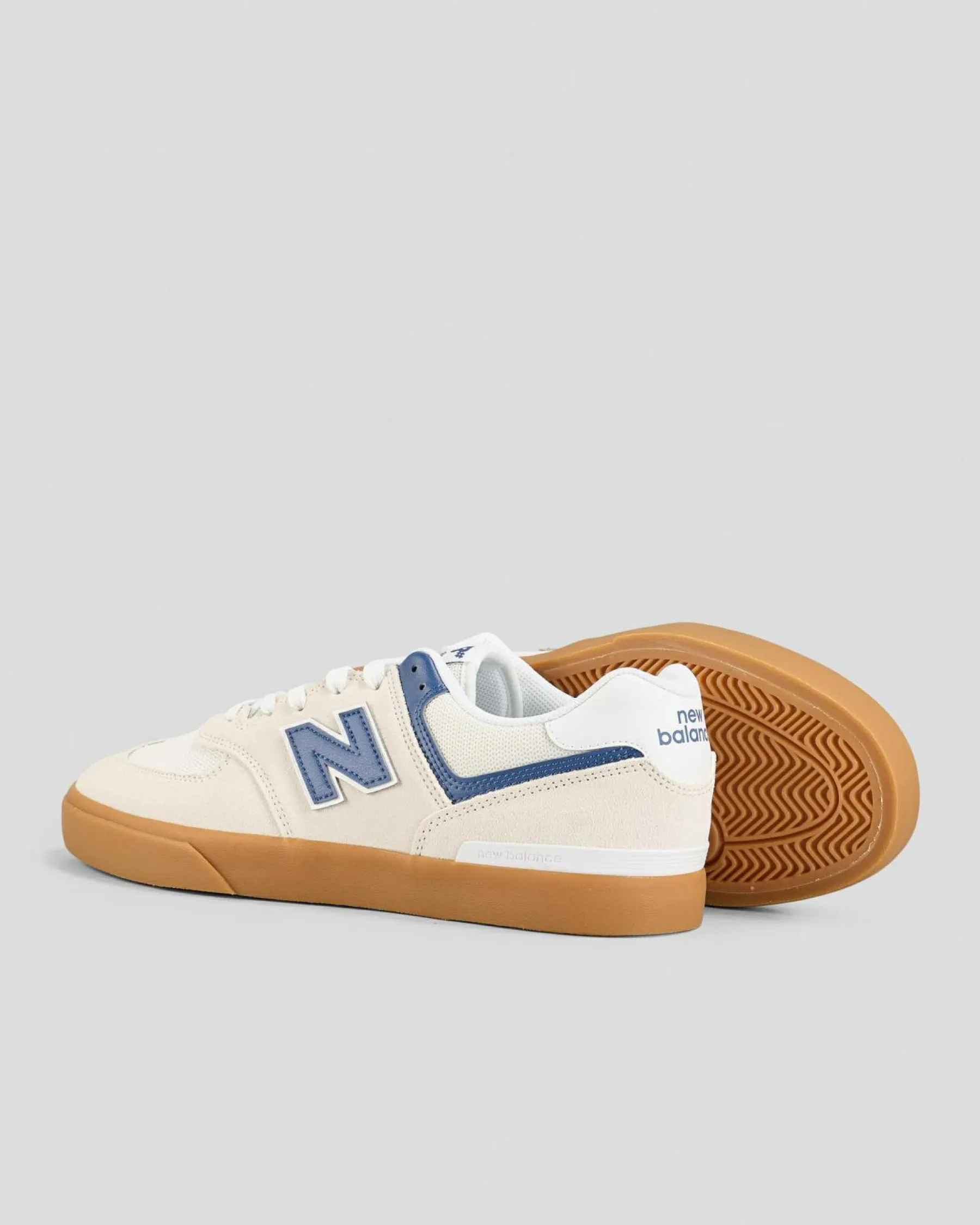 Sneakers*New Balance 574 Shoes Sea Salt/blue