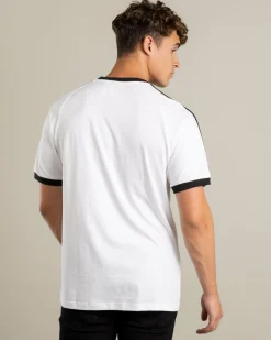 Tops & T-Shirts*adidas 3 Stripes T-Shirt White