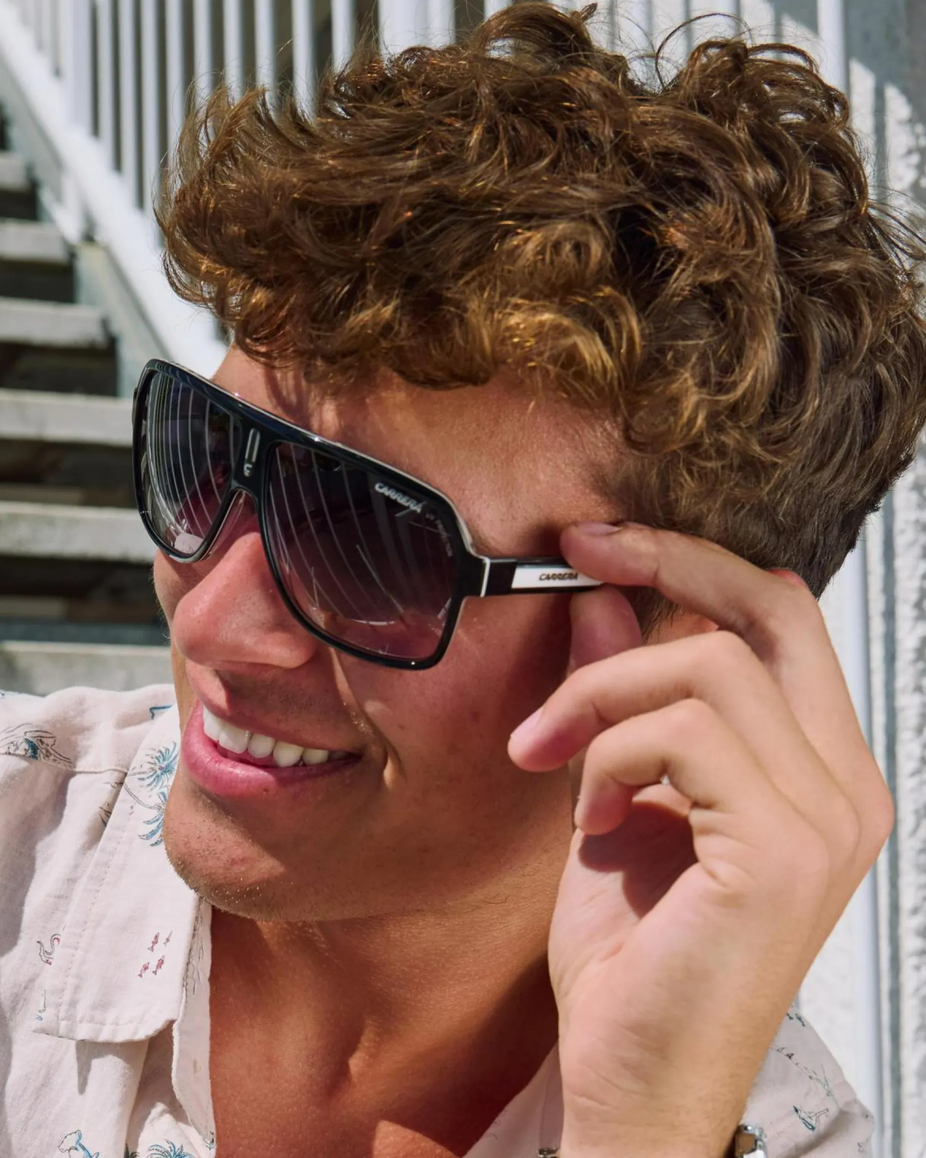 Sunglasses*Carrera 27 Sunglasses Blk/wht