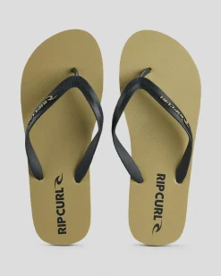 Sale 2 Tone Bloom Open Toe Flip Flops & Sandals