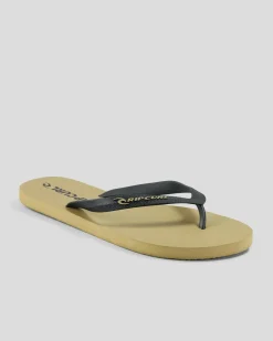 Sale 2 Tone Bloom Open Toe Flip Flops & Sandals