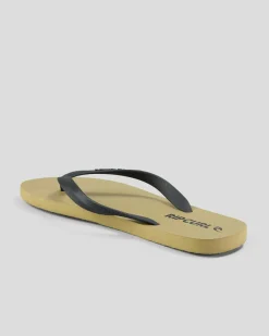 Sale 2 Tone Bloom Open Toe Flip Flops & Sandals