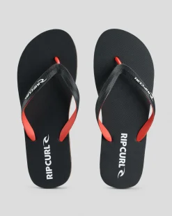 Sale 2 Tone Bloom Open Toe Flip Flops & Sandals