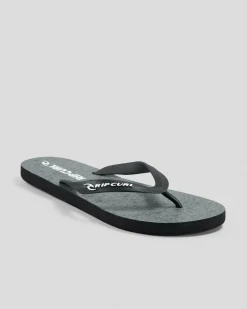 2 Tone Bloom Open Toe Flip Flops & Sandals