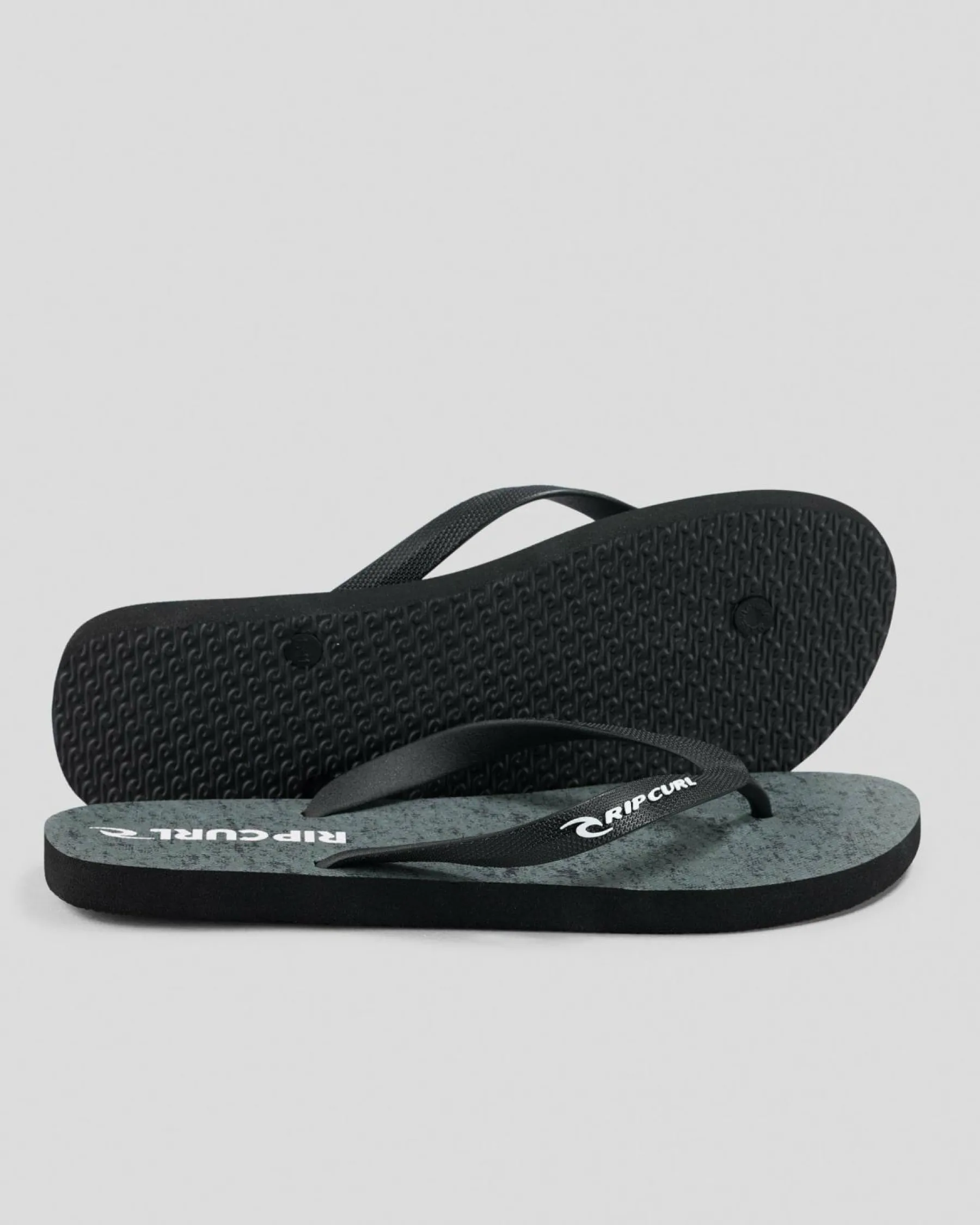 2 Tone Bloom Open Toe Flip Flops & Sandals