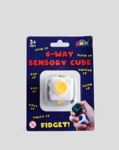 Gifts & Novelty|Gifts & Novelty*Get It Now 6 Way Sensory Cube Toy Assorted