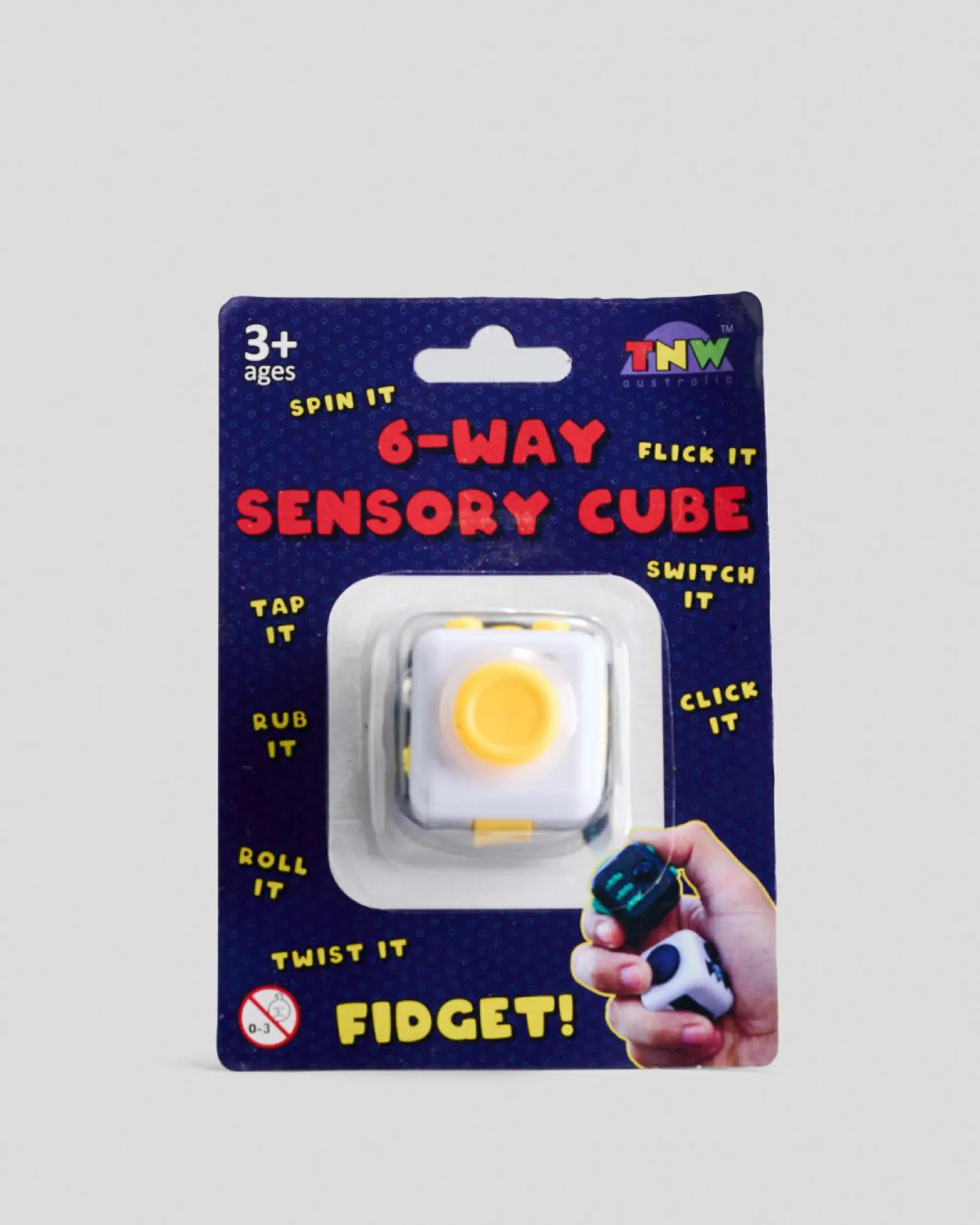 Gifts & Novelty|Gifts & Novelty*Get It Now 6 Way Sensory Cube Toy Assorted