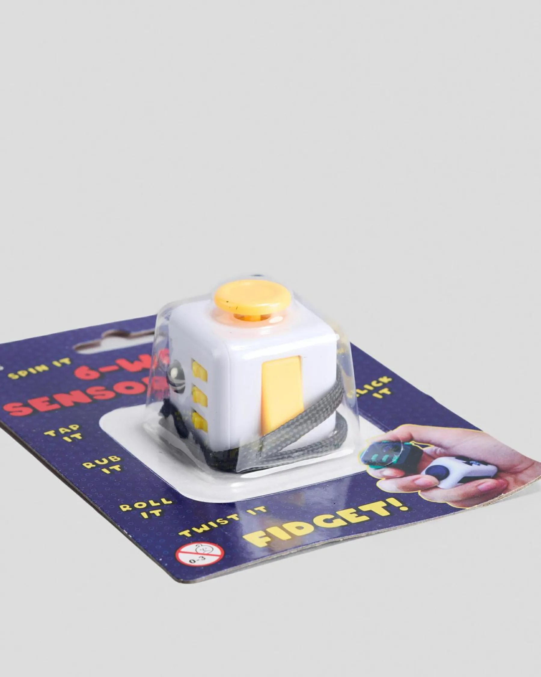 Gifts & Novelty|Gifts & Novelty*Get It Now 6 Way Sensory Cube Toy Assorted