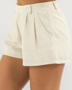 Discount Abby Hawaii Shorts Women Sets|Linen Blend