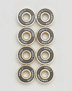 Skateboards & Scooters|Skateboards & Scooters*Sanction Abec-7 Bearings Gold/black