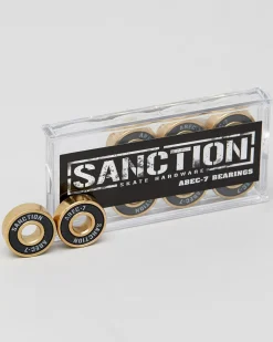 Skateboards & Scooters|Skateboards & Scooters*Sanction Abec-7 Bearings Gold/black