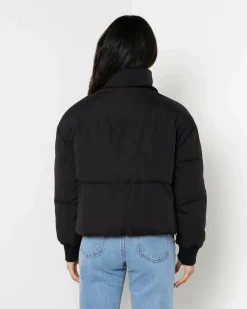 Jackets & Coats*Ava And Ever Academy Puffer Jacket Black