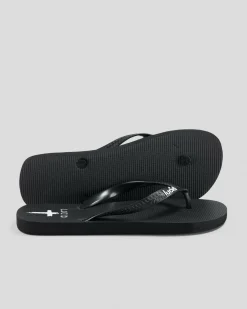 2 For Shoe Deals|Flip Flops & Sandals*Lucid Acquire Thongs Black/white