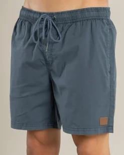 Shorts & Bottoms*Lucid Active Elastic Waist Shorts Slate Blue
