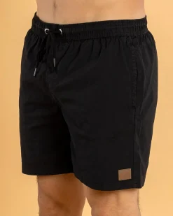 Shorts & Bottoms*Lucid Active Elastic Waist Shorts Black