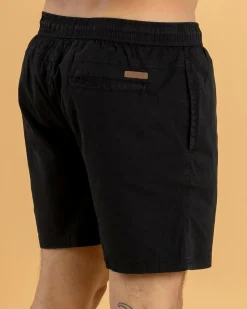 Shorts & Bottoms*Lucid Active Elastic Waist Shorts Black