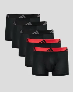 Underwear & Sleepwear*adidas Active Flex Cotton Trunk 5 Pack Assorted