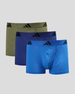 Outlet Active Flex Cotton Trunk 3 Pack Underwear & Sleepwear