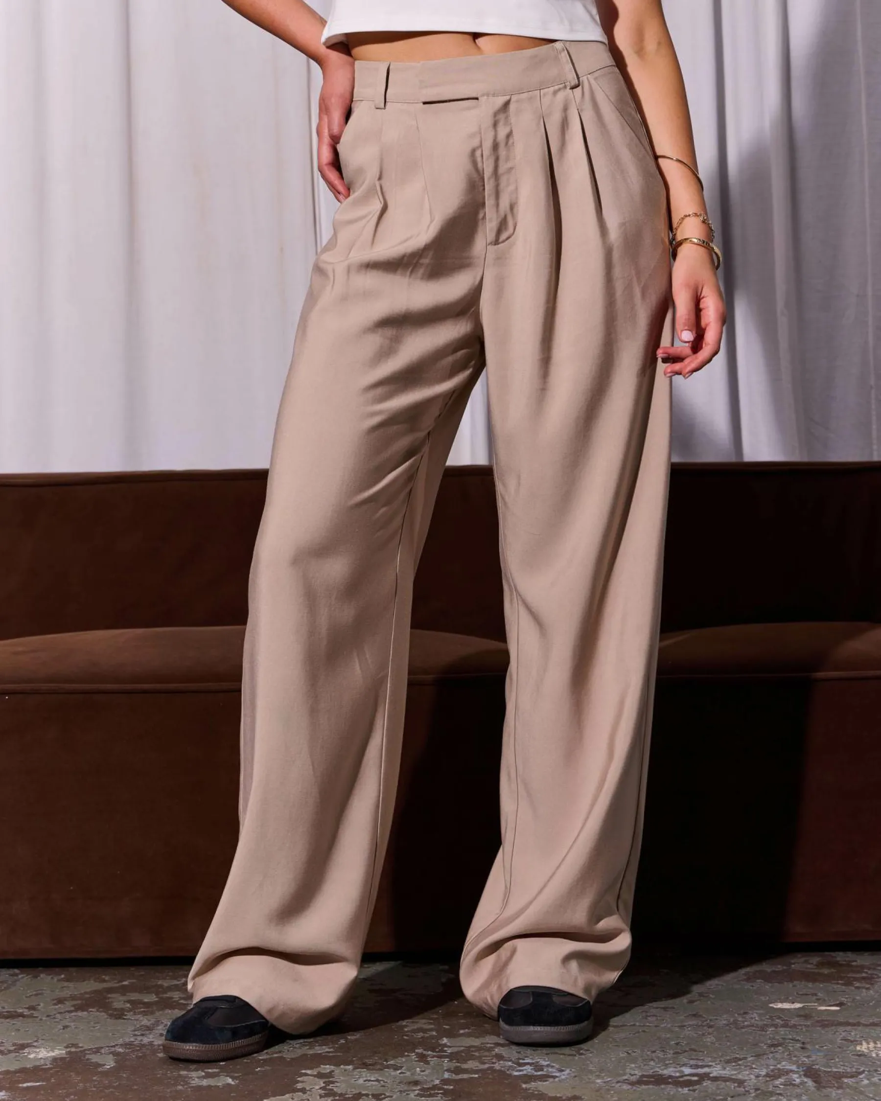 Sets|Bottoms*Ava And Ever Addi Viktoria Pants Taupe