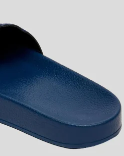 Slides*adidas Adilette Slides Navy/white