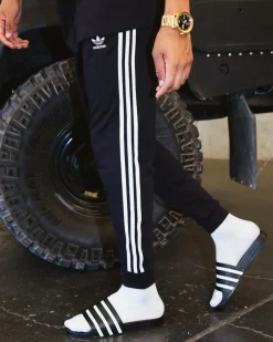 Slides*adidas Adilette Slides Black/white/black