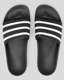Slides*adidas Adilette Slides Black/white/black