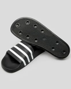Slides*adidas Adilette Slides Black/white/black