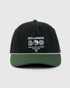 Headwear*Billabong ADIV Strapback Cap Black/green