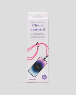 Gifts & Novelty|Gifts & Novelty*Get It Now Adjustable Phone Lanyard Pink