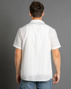 Best Adrift Short Sleeve Shirt Tops & T-Shirts|Linen Blend
