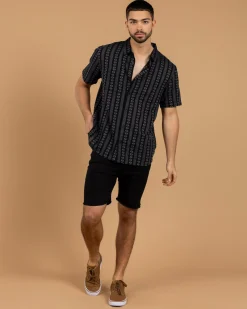 Tops & T-Shirts*Skylark Affirm Short Sleeve Shirt Black