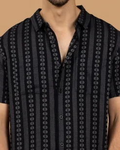 Tops & T-Shirts*Skylark Affirm Short Sleeve Shirt Black