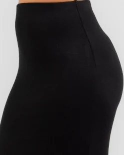 Bottoms*Ava And Ever Afia Midi Skirt Black