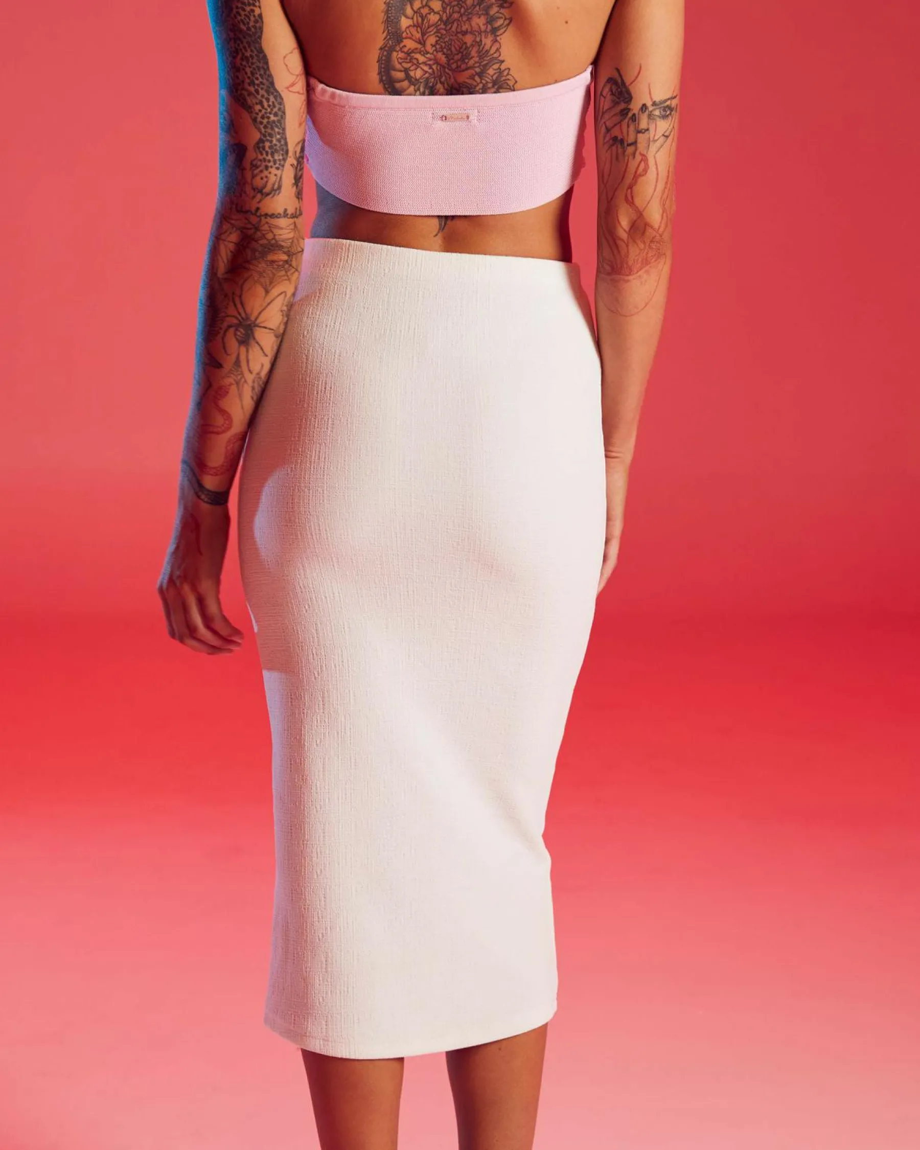 Online Afia Midi Skirt Women Bottoms
