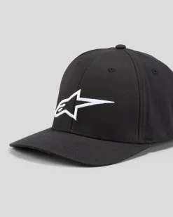 Headwear*Alpinestars Ageless Curve Cap Black/white