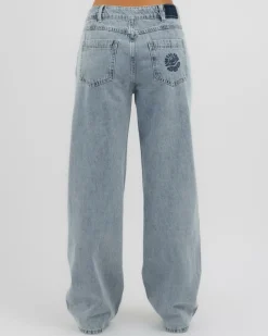 Bottoms*Rip Curl Aggie Relaxed Jeans Vintage Blue