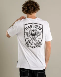 Ahoy Fkrs Shield T-Shirt Tops & T-Shirts