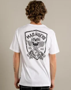 Ahoy Fkrs Shield T-Shirt Tops & T-Shirts