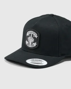 Headwear*The Mad Hueys Ahoy Fkrs Storm Snapback Cap Black