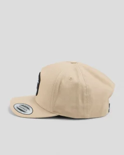 Headwear*The Mad Hueys Ahoy Fkrs Storm Snapback Cap Tan