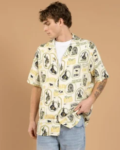Tops & T-Shirts*Ringers Western Aint My First Rumbo Short Sleeve Shirt Off White