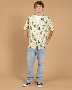 Tops & T-Shirts*Ringers Western Aint My First Rumbo Short Sleeve Shirt Off White
