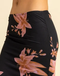Bottoms*Ava And Ever Akina Maxi Skirt Black/pink