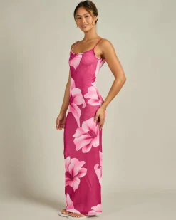 Dresses*Ava And Ever Alani Maxi Dress Pink/pink Floral